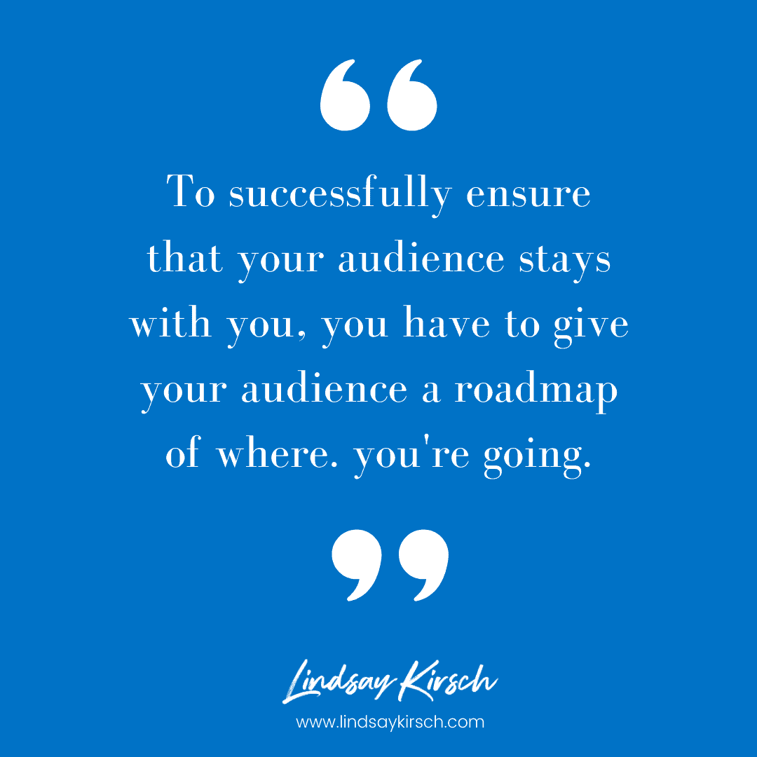 Engage your audience
