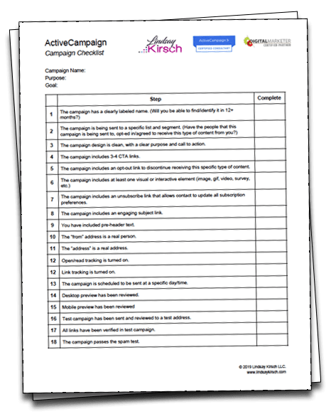 AC-Campaign-Checklist