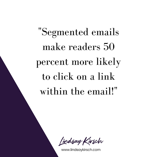 Email segmentation