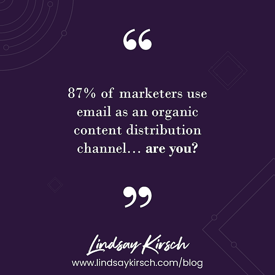 Email marketing strategy