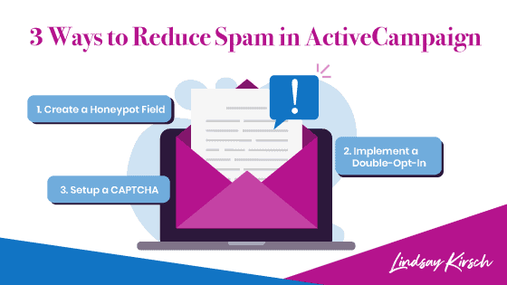 Reduce your spam contacts in ActiveCampaign to maintain good sender authority and domain reputation.